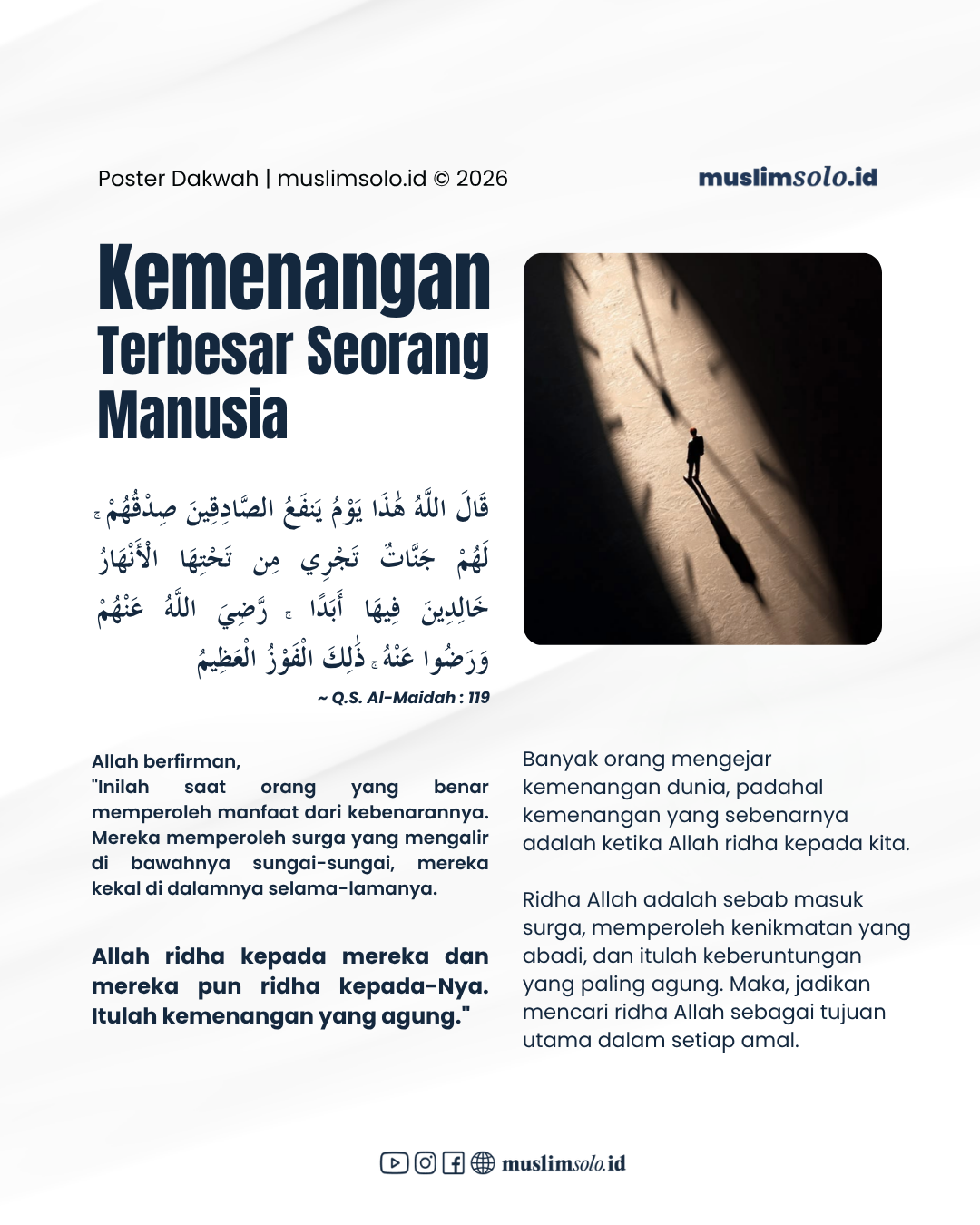 Kemenangan Terbesar Seorang Manusia