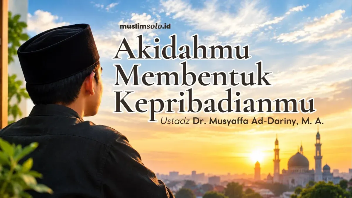  Akidahmu Membentuk Kepribadianmu | Ustadz Dr. Musyaffa Ad-Dariny, M. A.